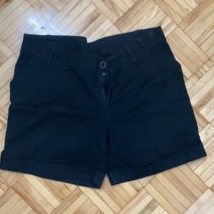 Black shorts